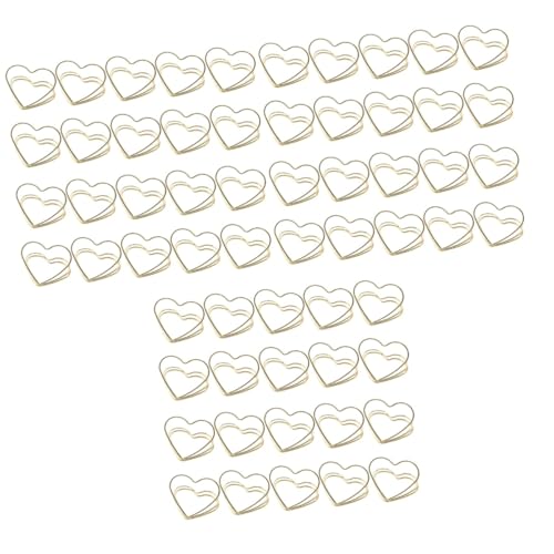 Uonlytech 3 Sätze Liebesbriefhalter Karteninhaber Visitenkartenhalter-organizer Memohalter Willkommen Hochzeit Kreativer Memo-clip Klammern Für Namenskarten Memo -clips Metall 20 Stück * 3 von Uonlytech
