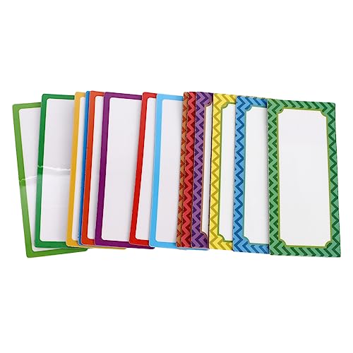 Uonlytech 3 Sätze Magnetische Namensschilder Set Wiederverwendbare Beschreibbare Etiketten Mit Farbigem Design Für Klassenzimmer Büro Und Küche Zur Organisation Und 16 Stück * 3 Uonlytech 3 Sätze Magnetische Namensschilder Set Wiederverwendbare Beschreibbare Etiketten Mit Farbigem Design Für Klassenzimmer Büro Und Küche Zur Organisation Und 16 Stück * 3 von Uonlytech