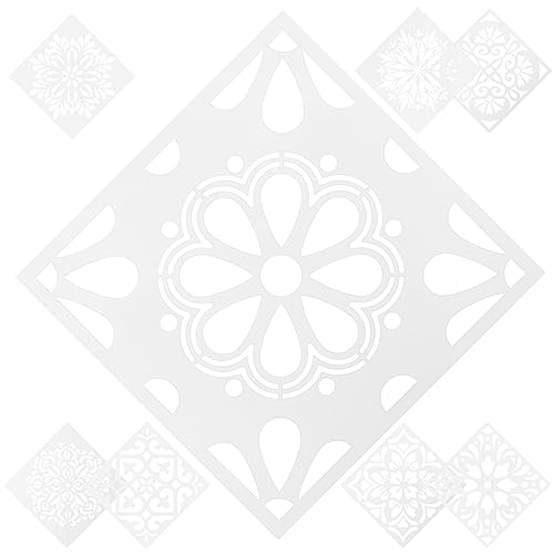 Uonlytech 3 Sätze Malvorlage Mandala Schablone Von Kit Kid Mandalas Schablonen Mandala Blumen Zeichenvorlagen Bunte Mandala Vorlagen Zeichenvorlagen Weiß 8 Stück * 3 von Uonlytech