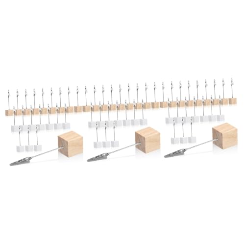 Uonlytech 3 Sätze Notizordner Bildhalter Tischkartenhalter Inhaber Visitenkartenhalter Platzkarten Mitteilungscliphalter Begrüßungskartenständer Tischplatz-namensschilder Holz 20 Stück * 3 Uonlytech 3 Sätze Notizordner Bildhalter Tischkartenhalter Inhaber Visitenkartenhalter Platzkarten Mitteilungscliphalter Begrüßungskartenständer Tischplatz-namensschilder Holz 20 Stück * 3 von Uonlytech