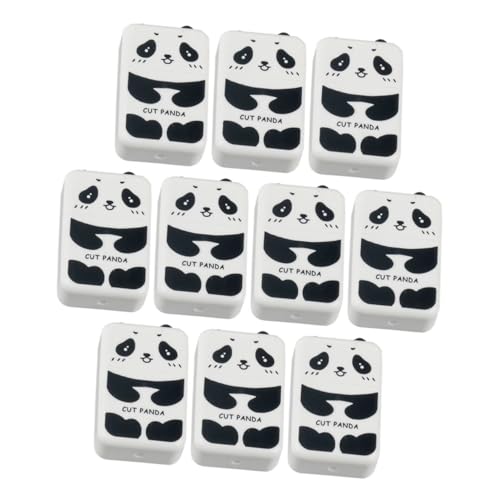 Uonlytech 3 Sätze Panda Radiergummis Kreative Radierer Für Geschenkidee Für Feiertage Und Schreibwarenliebhaber Niedliche Gestaltung Für Büro Und Freizeit 10 Stück * 3 von Uonlytech
