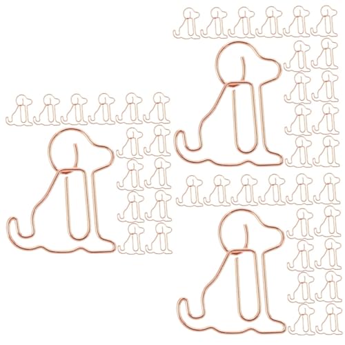 Uonlytech 3 Sätze Rose Welpenpapierklammer Papierklemmen Süße Büroklammern Cartoon-büroklammer Lesezeichen Büroklammer Markierungsclip Für Schüler Metall 50 Stück * 3 Uonlytech 3 Sätze Rose Welpenpapierklammer Papierklemmen Süße Büroklammern Cartoon-büroklammer Lesezeichen Büroklammer Markierungsclip Für Schüler Metall 50 Stück * 3 von Uonlytech