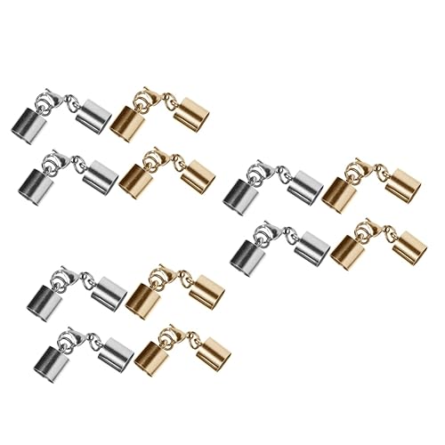 Uonlytech 3 Sätze Schnalle Aus Lederband Halsketten Schmuck Verschluss Schließe Schmuckherstellung Schmuck Machen Karabinerverschluss Verbinden Karabinerverschluss Liefern 4 Stück * 3 Uonlytech 3 Sätze Schnalle Aus Lederband Halsketten Schmuck Verschluss Schließe Schmuckherstellung Schmuck Machen Karabinerverschluss Verbinden Karabinerverschluss Liefern 4 Stück * 3 von Uonlytech