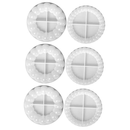 Uonlytech 3 Sätze Seifenblasen-untersetzerform Fondantformen Kaffee Dekorative Untersetzerform Runden Herstellung Schalenmatten-gießform Untersetzer Formen Kieselgel Weiß 2 Stücke * 3 Uonlytech 3 Sätze Seifenblasen-untersetzerform Fondantformen Kaffee Dekorative Untersetzerform Runden Herstellung Schalenmatten-gießform Untersetzer Formen Kieselgel Weiß 2 Stücke * 3 von Uonlytech
