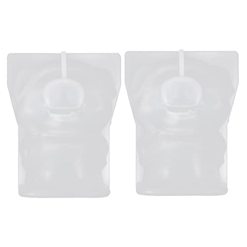 Uonlytech 3 Sätze Silikonform Für Kinderspielzeug Toys Glitzerstoff Beads Seifenform Schweineformen Gießformen Für Tiere 3d-tierform Kieselgel Transparent 2 Stück * 3 von Uonlytech
