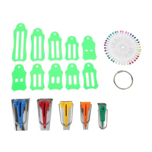 Uonlytech 3 Sätze Stoff Schrägband Werkzeugsatz für Nähprojekte Einfach zu Bedienen für Diy Hochzeiten Bastelarbeiten und Mehr mit Vollständigem Zubehör für Präzises Falten von Stoffstreifen Uonlytech 3 Sätze Stoff Schrägband Werkzeugsatz für Nähprojekte Einfach zu Bedienen für Diy Hochzeiten Bastelarbeiten und Mehr mit Vollständigem Zubehör für Präzises Falten von Stoffstreifen von Uonlytech