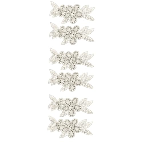Uonlytech 3 Sätze Strass Patches Für Diy Kleidung Glitzernde Applikationen Blumenform Für Hochzeitskleider Und Handarbeiten Einfach Anzubringen Und Vielseitig Einsetzbar 2 Stücke * 3 Uonlytech 3 Sätze Strass Patches Für Diy Kleidung Glitzernde Applikationen Blumenform Für Hochzeitskleider Und Handarbeiten Einfach Anzubringen Und Vielseitig Einsetzbar 2 Stücke * 3 von Uonlytech