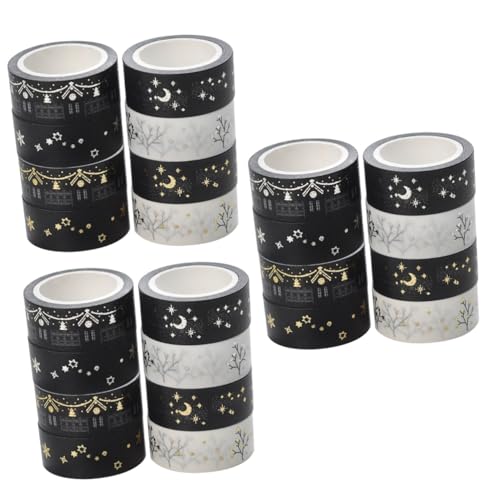 Uonlytech 3 Sätze Teiliges Diy Scrapbook Klebebänder Kreative Dekorative Tape Für Notizbuch Fotoalbum Und Bastelprojekte Für Scrapbooking Und Verpackung 8 Stück * 3 Uonlytech 3 Sätze Teiliges Diy Scrapbook Klebebänder Kreative Dekorative Tape Für Notizbuch Fotoalbum Und Bastelprojekte Für Scrapbooking Und Verpackung 8 Stück * 3 von Uonlytech