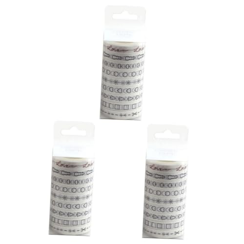 Uonlytech 3 Sätze Teiliges Diy Washi Tape Set Einfaches Dekoratives Klebeband Für Scrapbooking Und Bastelarbeiten Basics Für Planer Und Kreative Projekte 9 Stück * 3 Uonlytech 3 Sätze Teiliges Diy Washi Tape Set Einfaches Dekoratives Klebeband Für Scrapbooking Und Bastelarbeiten Basics Für Planer Und Kreative Projekte 9 Stück * 3 von Uonlytech
