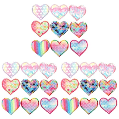 Uonlytech 3 Sätze Teiliges Herzförmige Stickerei Aufnäher Aufbügler Dekoration Für Kleidung Bunte Diy Applikationen Für Shirts Jeans Hüte Rucksäcke Und Mehr 9 Stücke * 3 Uonlytech 3 Sätze Teiliges Herzförmige Stickerei Aufnäher Aufbügler Dekoration Für Kleidung Bunte Diy Applikationen Für Shirts Jeans Hüte Rucksäcke Und Mehr 9 Stücke * 3 von Uonlytech