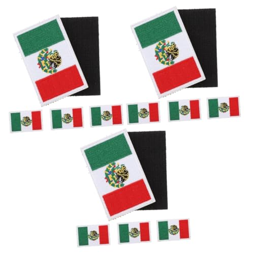 Uonlytech 3 Sätze Teiliges Nationalflaggen Aufnäher Für Kleidung Aufbügler Und Nähpatches Für Diy Projekte Zum Reparieren Und Dekorieren Von Kleidung 5 Stück * 3 Uonlytech 3 Sätze Teiliges Nationalflaggen Aufnäher Für Kleidung Aufbügler Und Nähpatches Für Diy Projekte Zum Reparieren Und Dekorieren Von Kleidung 5 Stück * 3 von Uonlytech