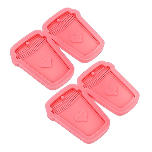 Uonlytech 3 Sätze Teiliges Set Silikonformen Für Schlüsselanhänger Im Kaffeebecher Design Diy Herzform Für Kreative Bastelprojekte Für Valentinstag Dekorationen 2 Stücke * 3 Uonlytech 3 Sätze Teiliges Set Silikonformen Für Schlüsselanhänger Im Kaffeebecher Design Diy Herzform Für Kreative Bastelprojekte Für Valentinstag Dekorationen 2 Stücke * 3 von Uonlytech
