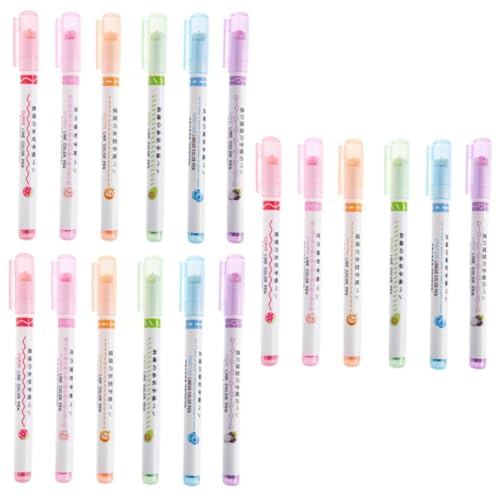 Uonlytech 3 Sätze Teiliges Textmarker Set Mit Bunten Markern Für Studierende Schnelltrocknende Handgezeichnete Hochlighters Für Notizen Zeichnen Und Kreative Anwendungen 6 Stück * 3 Uonlytech 3 Sätze Teiliges Textmarker Set Mit Bunten Markern Für Studierende Schnelltrocknende Handgezeichnete Hochlighters Für Notizen Zeichnen Und Kreative Anwendungen 6 Stück * 3 von Uonlytech