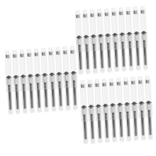Uonlytech 3 Sätze Tintenabsorber Tinte Füllfederhalter Zubehör Für Tintenstifte Tinte Absorbierende Teile Absorber Für Füllfederhalter Brunnenstift -tintenkonverter Plastik Weiß 10 Stück * 3 von Uonlytech