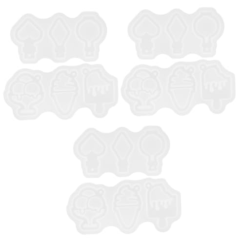 Uonlytech 3 Sätze Treibsand Schimmel Schlüssel Formen Aus Epoxidharz Gießformen Aus Harz Epoxidformen Silikon Harz Formt Schmuck Form Aus Epoxidharz Kieselgel 2 Stück * 3 von Uonlytech