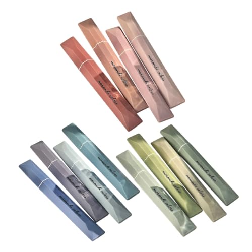 Uonlytech 3 Sätze farbiger Highlighter Textmarker fluoreszierender Stift kommentieren Markierungen Markierstift beachten markieren Notizmarkierungsstifte Kunstmarkerstift Mark Stifte Plastik von Uonlytech