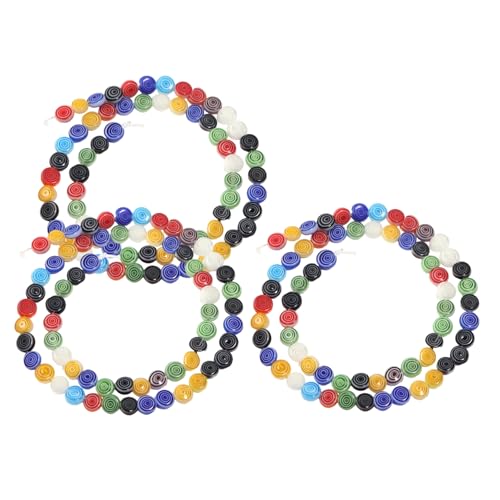 Uonlytech 3 Saiten Bunte Vintage Glasperlen Runde Abstandshalter Perlen Stränge Für DIY Schmuckherstellung Armbänder Halsketten Kreative Bastelmaterialien Uonlytech 3 Saiten Bunte Vintage Glasperlen Runde Abstandshalter Perlen Stränge Für DIY Schmuckherstellung Armbänder Halsketten Kreative Bastelmaterialien von Uonlytech