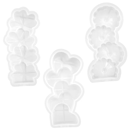 Uonlytech 3 Stück 3D-Kerzenform duftend für Duft Kerze Kerzenherstellung Streichhölzer Backen Blumenkerzenform Wachsschmelzformen aus Silikon Kerzen Formen Kerzen machen Zubehör Kieselgel Uonlytech 3 Stück 3D-Kerzenform duftend für Duft Kerze Kerzenherstellung Streichhölzer Backen Blumenkerzenform Wachsschmelzformen aus Silikon Kerzen Formen Kerzen machen Zubehör Kieselgel von Uonlytech