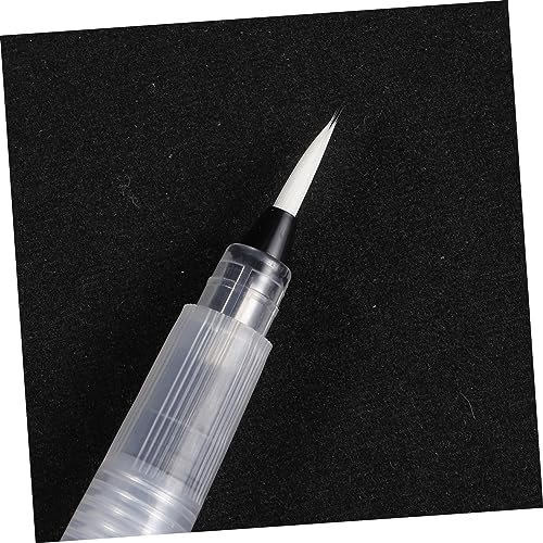 Uonlytech 3 Stück Aquarell Pinselstifte mit Weicher Spitze Nachfüllbare Wasserfarben Pinsel für Anfänger Leicht zu Bedienen für Kreatives Malen Unterwegs und Zuhause von Uonlytech