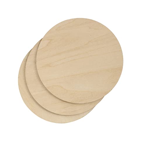 Uonlytech 3 Stück DIY Runde Holzscheiben Unvollendete Holzplatten für Bastelarbeiten Malerei und Dekorationen Scheiben Natürlichem Holz für Projekte Uonlytech 3 Stück DIY Runde Holzscheiben Unvollendete Holzplatten für Bastelarbeiten Malerei und Dekorationen Scheiben Natürlichem Holz für Projekte von Uonlytech