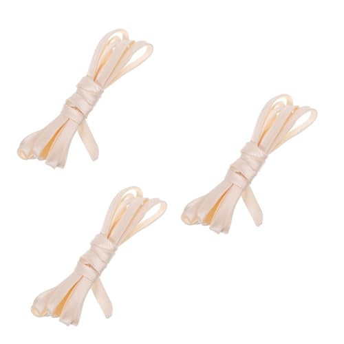 Uonlytech 3 Stück Hochzeitszubehör Brautkleid Zubehör Hochzeitskleid Schleife Hochzeitskleid Band Kleid Schnürung Satinband einstellbar Zubehör für den Rücken Accessoire-Kleidung Stoff Uonlytech 3 Stück Hochzeitszubehör Brautkleid Zubehör Hochzeitskleid Schleife Hochzeitskleid Band Kleid Schnürung Satinband einstellbar Zubehör für den Rücken Accessoire-Kleidung Stoff von Uonlytech
