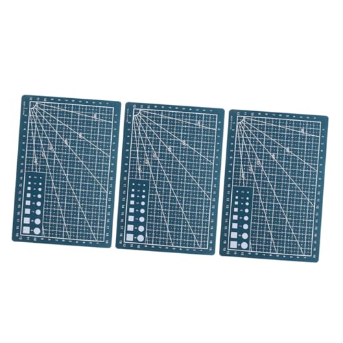 Uonlytech 3 Stück Rücken Schneiden Lackmatte Handgemachte Diy-matte Schneidebrett Zum Basteln Schneidematte Nähen Quilt -schneidmatten Schneidematte Aus Stoff Abs Green Uonlytech 3 Stück Rücken Schneiden Lackmatte Handgemachte Diy-matte Schneidebrett Zum Basteln Schneidematte Nähen Quilt -schneidmatten Schneidematte Aus Stoff Abs Green von Uonlytech