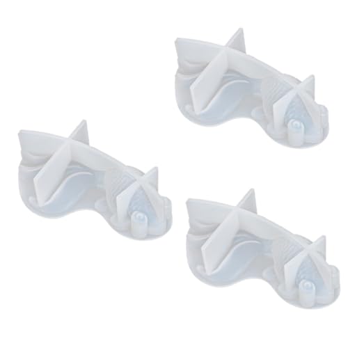 Uonlytech 3 Stück Silikonform für Goldfisch Diy Epoxidharz Gießform für Kreative Bastelprojekte Flexibles und Reißfestes Material für Ornamente und Dekorationen von Uonlytech