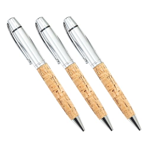 Uonlytech 3 Stück Simulierter Holzstift Kugelschreiber Business Pen Geschäftsleiter Ergonomischer Pressstift Schreibversorgung multifunktionaler Schreibstift Haushalt Stift Pu Uonlytech 3 Stück Simulierter Holzstift Kugelschreiber Business Pen Geschäftsleiter Ergonomischer Pressstift Schreibversorgung multifunktionaler Schreibstift Haushalt Stift Pu von Uonlytech