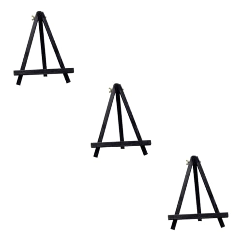 Uonlytech 3 Stück Staffelei Holz Tischstaffelei für Kunstwerke für Dekoration und Handyhalter für Junge Künstler Uonlytech 3 Stück Staffelei Holz Tischstaffelei für Kunstwerke für Dekoration und Handyhalter für Junge Künstler von Uonlytech
