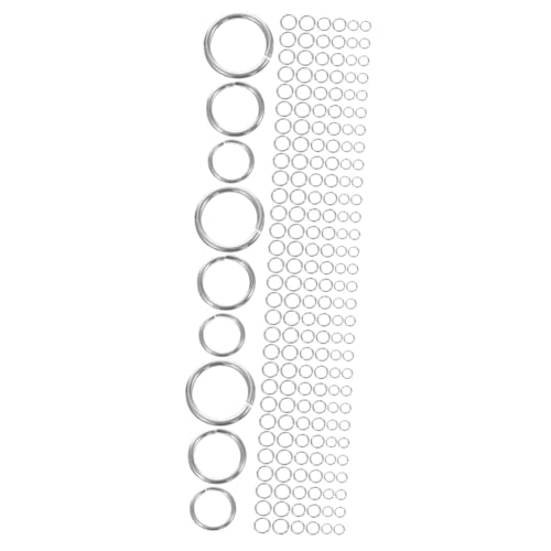 Uonlytech 3 Stück Sterling Silber Jump Ringe für Schmuckherstellung Bastelbedarf und Diy Projekte Leicht Langlebig für Ohrringe Schlüsselanhänger Uonlytech 3 Stück Sterling Silber Jump Ringe für Schmuckherstellung Bastelbedarf und Diy Projekte Leicht Langlebig für Ohrringe Schlüsselanhänger von Uonlytech