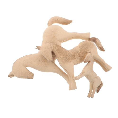 Uonlytech 3 Stück Teiliges Holzpferd Figuren Unvollendet zum Bemalen DIY Miniatur Tier Skulptur Vintage Stil Vielseitige Wohnkultur Statue Festliche Tischdekoration für Büro und Zuhause Uonlytech 3 Stück Teiliges Holzpferd Figuren Unvollendet zum Bemalen DIY Miniatur Tier Skulptur Vintage Stil Vielseitige Wohnkultur Statue Festliche Tischdekoration für Büro und Zuhause von Uonlytech