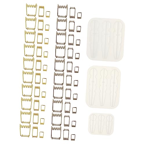 Uonlytech 3 Stück Teiliges Silikon Gießform für Foto Clips Flexibel Transparent für DIY Handwerk Federn für Karten und Fotos zur Wanddekoration Uonlytech 3 Stück Teiliges Silikon Gießform für Foto Clips Flexibel Transparent für DIY Handwerk Federn für Karten und Fotos zur Wanddekoration von Uonlytech