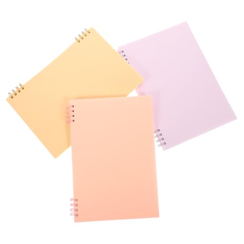 Uonlytech 3 Stück Teiliges Spiral Notizbuch für Studenten Liniert Pastellfarben Gelb Rosa für Büro Schule und Persönliche Planung Uonlytech 3 Stück Teiliges Spiral Notizbuch für Studenten Liniert Pastellfarben Gelb Rosa für Büro Schule und Persönliche Planung von Uonlytech