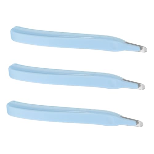 Uonlytech 3 Stück Teiliges Stapelentferner Werkzeug Tragbarer Ergonomischer Nagel Heftklammerzieher mit Rutschfestem Griff Schonend für Oberflächen für Büro Schule und Zuhause Hellblau Uonlytech 3 Stück Teiliges Stapelentferner Werkzeug Tragbarer Ergonomischer Nagel Heftklammerzieher mit Rutschfestem Griff Schonend für Oberflächen für Büro Schule und Zuhause Hellblau von Uonlytech