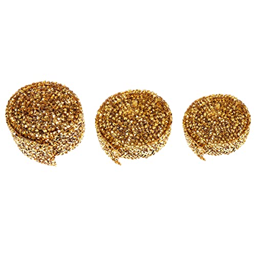 Uonlytech 3 Stück Teiliges Strassband Glänzendes Rhinestone Band für DIY Hochzeitsdekoration Accessoires und Mehr Uonlytech 3 Stück Teiliges Strassband Glänzendes Rhinestone Band für DIY Hochzeitsdekoration Accessoires und Mehr von Uonlytech