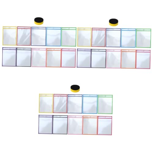 Uonlytech 3 Stück Wiederverwendbare Pet Dokumententaschen für Teiliges Trockenabwaschbare Sichttaschen für Schule und Büro Transparent und Tragbar und Langlebig Uonlytech 3 Stück Wiederverwendbare Pet Dokumententaschen für Teiliges Trockenabwaschbare Sichttaschen für Schule und Büro Transparent und Tragbar und Langlebig von Uonlytech
