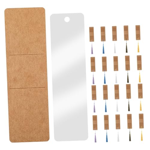 Uonlytech 30 Sätze Acryl Lesezeichen Set mit Quasten Teiliges Diy Blanko Lesezeichen für Bastelprojekte Transparente Buchzeichen für und Kreative Dekorationen Uonlytech 30 Sätze Acryl Lesezeichen Set mit Quasten Teiliges Diy Blanko Lesezeichen für Bastelprojekte Transparente Buchzeichen für und Kreative Dekorationen von Uonlytech