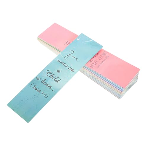 Uonlytech 30 Stück Bibel Lesezeichen Biblische Markierungen Christliche Lesezeichen Buchmarkierungen Lesezeichen Für Buchliebhaberinnen Bibelvers-etiketten Christliche Buchmarker Papier von Uonlytech