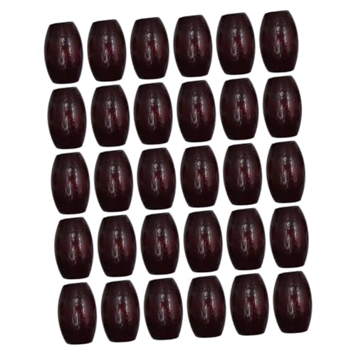 Uonlytech 30 Stück Diy Holzperlen Oval Geformte Bastelperlen Naturholz Unvollendete Holzperlen für Armbänder Girlanden und Heimdekoration zum Auffädeln und Basteln Uonlytech 30 Stück Diy Holzperlen Oval Geformte Bastelperlen Naturholz Unvollendete Holzperlen für Armbänder Girlanden und Heimdekoration zum Auffädeln und Basteln von Uonlytech