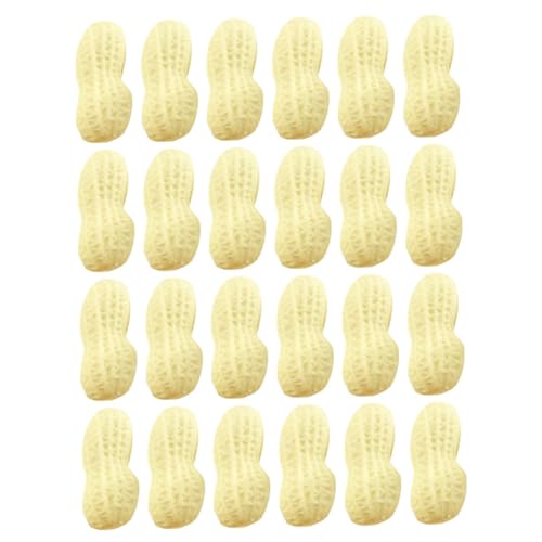 Uonlytech 30 Stück Eraser Weiche Eraser Erdnussform Praktische und Süße Radiergummis für Büro und Klassenzimmer Schreibzubehör für und Freunde von Uonlytech