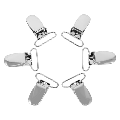 Uonlytech 30 Stück Metall Duckbill Clips für Träger mit Rutschfestem Design Robuste Gurtverschlüsse für Rucksäcke Hosen Latzhosen Fäustlinge und Beißringe Einfach Verstellbare Halterungen Uonlytech 30 Stück Metall Duckbill Clips für Träger mit Rutschfestem Design Robuste Gurtverschlüsse für Rucksäcke Hosen Latzhosen Fäustlinge und Beißringe Einfach Verstellbare Halterungen von Uonlytech