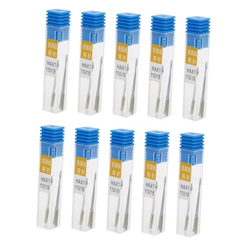 Uonlytech 30 Stück Nähmaschinen Nadeln Vielseitige Sprung Nadeln für Elastische Stoffe Nähzubehör für Haushalts und Industrienähmaschinen Uonlytech 30 Stück Nähmaschinen Nadeln Vielseitige Sprung Nadeln für Elastische Stoffe Nähzubehör für Haushalts und Industrienähmaschinen von Uonlytech