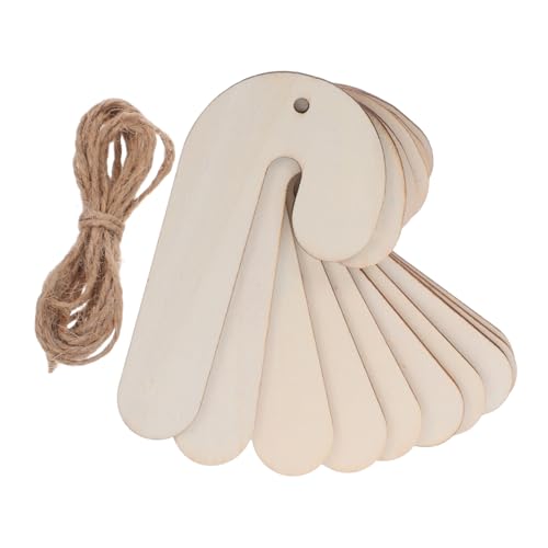 Uonlytech 30 Stück Teiliges Candy Cane Holzanhänger Unfinished Wood Craft Diy Holzscheiben zum Bemalen mit Ringen Leicht für Weihnachtsdekoration Geburtstag Hochzeit Party Uonlytech 30 Stück Teiliges Candy Cane Holzanhänger Unfinished Wood Craft Diy Holzscheiben zum Bemalen mit Ringen Leicht für Weihnachtsdekoration Geburtstag Hochzeit Party von Uonlytech