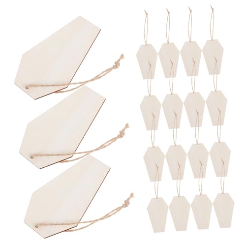 Uonlytech 30 Stück Teiliges DIY Holzset mit Blanken Vorgelochten Holzscheiben in Einzigartiger Grabsteinform Glatte Oberfläche Bemalbar Leicht Tragbar für Halloween Dekoration und Kreative Uonlytech 30 Stück Teiliges DIY Holzset mit Blanken Vorgelochten Holzscheiben in Einzigartiger Grabsteinform Glatte Oberfläche Bemalbar Leicht Tragbar für Halloween Dekoration und Kreative von Uonlytech