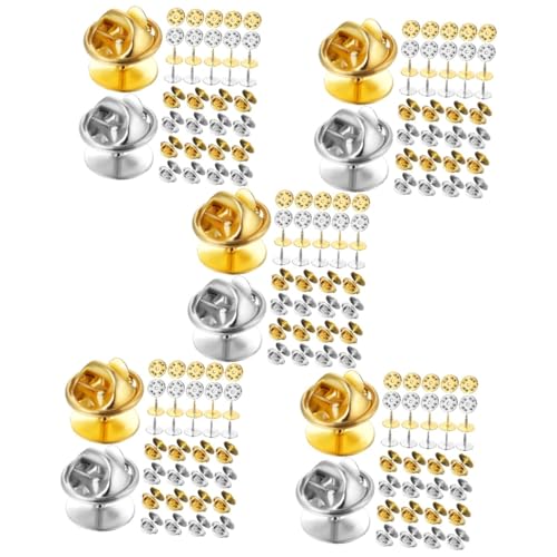 Uonlytech 300 Sätze Diy Schmuck Anstecker Teiliges mit Goldenen und Silbernen Butterfly Clutch und Flachen Nadeln Bastelarbeiten und Projekte Installieren und Vielseitig Einsetzbar Uonlytech 300 Sätze Diy Schmuck Anstecker Teiliges mit Goldenen und Silbernen Butterfly Clutch und Flachen Nadeln Bastelarbeiten und Projekte Installieren und Vielseitig Einsetzbar von Uonlytech