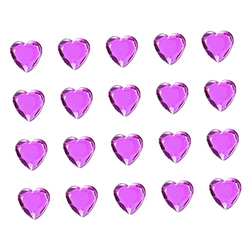 Uonlytech 300 Stück Acryl Flatback Strasssteine Tiefviolett Glänzende Schmucksteine für Diy Schmuckherstellung und Bastelverzierung Flache Rückseite Langlebige Bastelperlen von Uonlytech