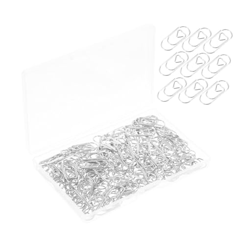 Uonlytech 300 Stück Mini Metall Büroklammern Silber Kleine Paper Clips Robust für Büro Schule Kompakte Papierhalter für Dokumente Vielseitig Einsetzbar für Organisation und DIY Projekte Uonlytech 300 Stück Mini Metall Büroklammern Silber Kleine Paper Clips Robust für Büro Schule Kompakte Papierhalter für Dokumente Vielseitig Einsetzbar für Organisation und DIY Projekte von Uonlytech