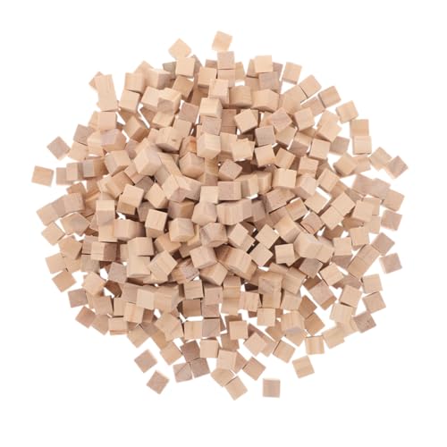 Uonlytech 300 Stück Teiliges Natürliche Holzklötze Kleine Holzwürfel zum Basteln Malen DIY Projekte Holzbausteine für Motorikförderung und Frühe Lernspiele Uonlytech 300 Stück Teiliges Natürliche Holzklötze Kleine Holzwürfel zum Basteln Malen DIY Projekte Holzbausteine für Motorikförderung und Frühe Lernspiele von Uonlytech