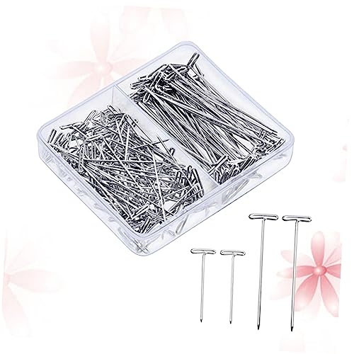 Uonlytech 300 Stück Teiliges Set T Pins für Perücken Einfache Metall Stecknadeln mit Aufbewahrungsbox Vielseitig für Modellierung Basteln Friseur und DIY zum Fixieren von Haarteilen Uonlytech 300 Stück Teiliges Set T Pins für Perücken Einfache Metall Stecknadeln mit Aufbewahrungsbox Vielseitig für Modellierung Basteln Friseur und DIY zum Fixieren von Haarteilen von Uonlytech