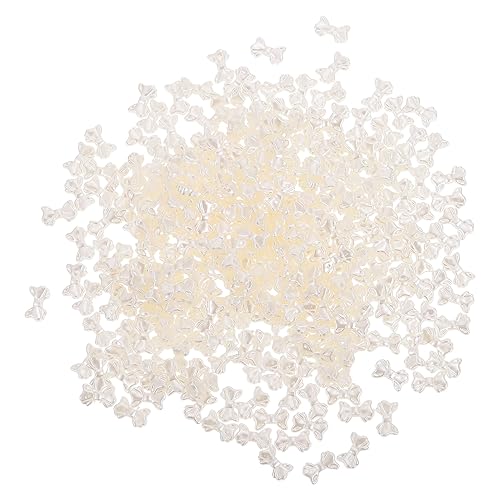 Uonlytech 300Stücke Kunststoff Bowknot Spacer Perlen DIY Ohrringe Charms Glatte Oberfläche für Armbänder und Mehr Zubehör für Kreative Bastelprojekte Uonlytech 300Stücke Kunststoff Bowknot Spacer Perlen DIY Ohrringe Charms Glatte Oberfläche für Armbänder und Mehr Zubehör für Kreative Bastelprojekte von Uonlytech